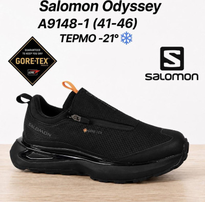​​Кросівки Salomon Odyssey 41, 44 р. Осінь-Зима Термо 
У середині утеплення 
Є ОПТ, дропшипінг, роздріб 
Сезон: 
Осінь-Зима