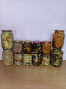 Гриби мариновані 0.5 л., 1 л.