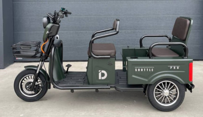 Под Заказ Трицикл IDemo Trinity Shuttle 2.0 PRO 1500 Вт. 50 км\год. до 60 км. до 300 кг. Трицикл IDemo Trinity Shuttle 2.0 PRO